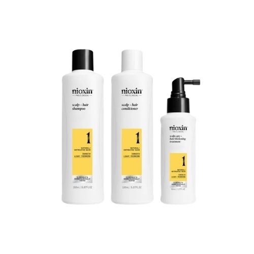 plaukų priežiūros rinkinys nioxin sys1 scalp & hair 150x150x50 ml