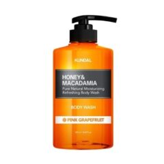 dušo želė kundal honey & macadamia pink grapefruit 500 ml