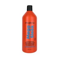 plaukų glotninantis šampūnas matrix mega sleek su jojoba aliejumi 1000 ml