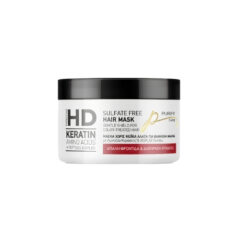 plaukų kaukė farcom hd su keratinu + peptidais, be sulfatų 250 ml