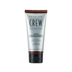 drėkinantis odos kremas ir barzdos kondicionierius 2 in 1 american crew skin moisturizer & bear conditioner, 100 ml