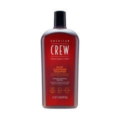 kasdienis galvos odos ir plaukų priežiūros šampūnas vyrams american crew daily cleansing shampoo, 1000 ml