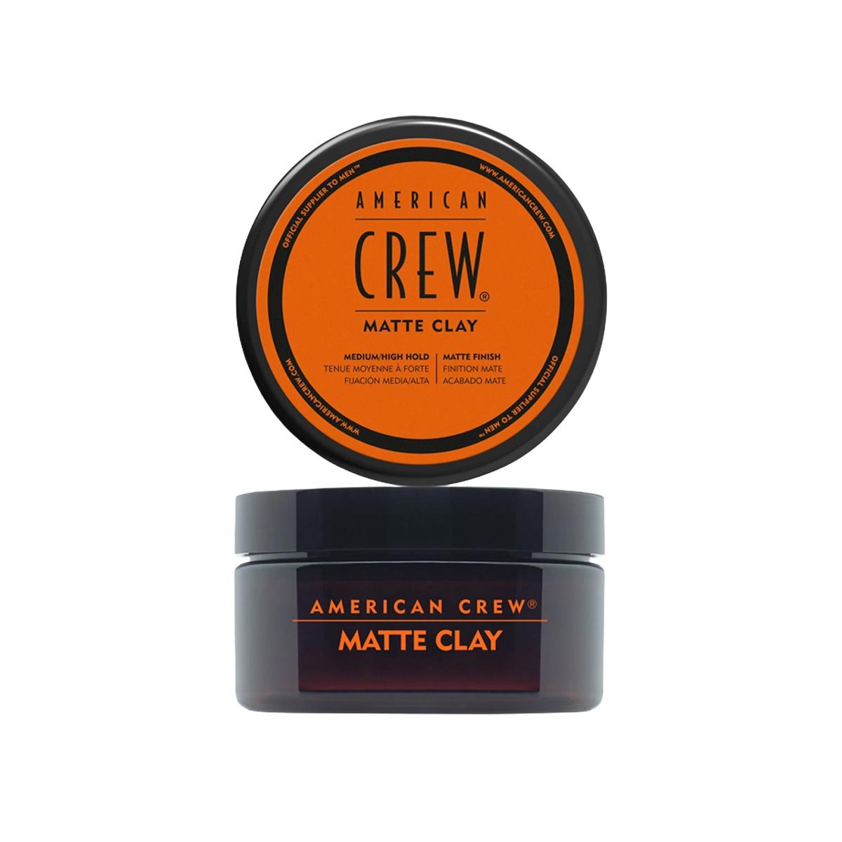 vidutinės fiksacijos matinis plaukų modeliavimo molis vyrams american crew matte clay, 85 g